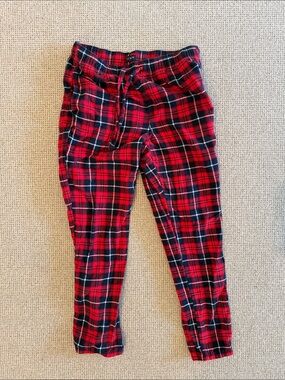 JCrew flannel plaid pj pants - size M